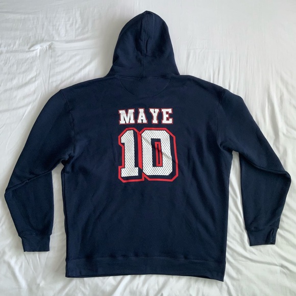 Delta Custom New England Drake Maye Hoodie - Picture 5 of 8